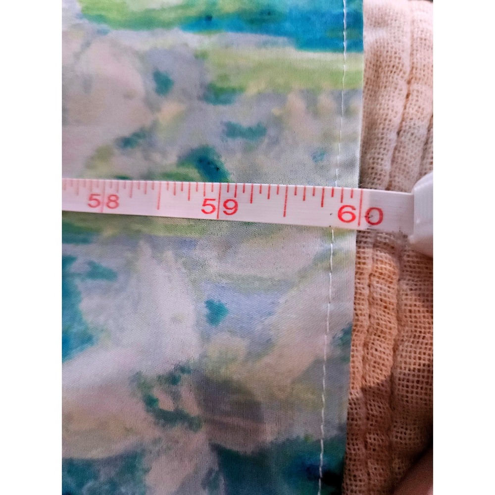 Marc New York Floral Maxi Dress Women's Size 14 Blue & Green Sleeveless Summer‎ - Picture 6 of 6